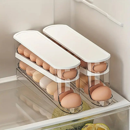 Clamshell Refrigerator Egg Holder